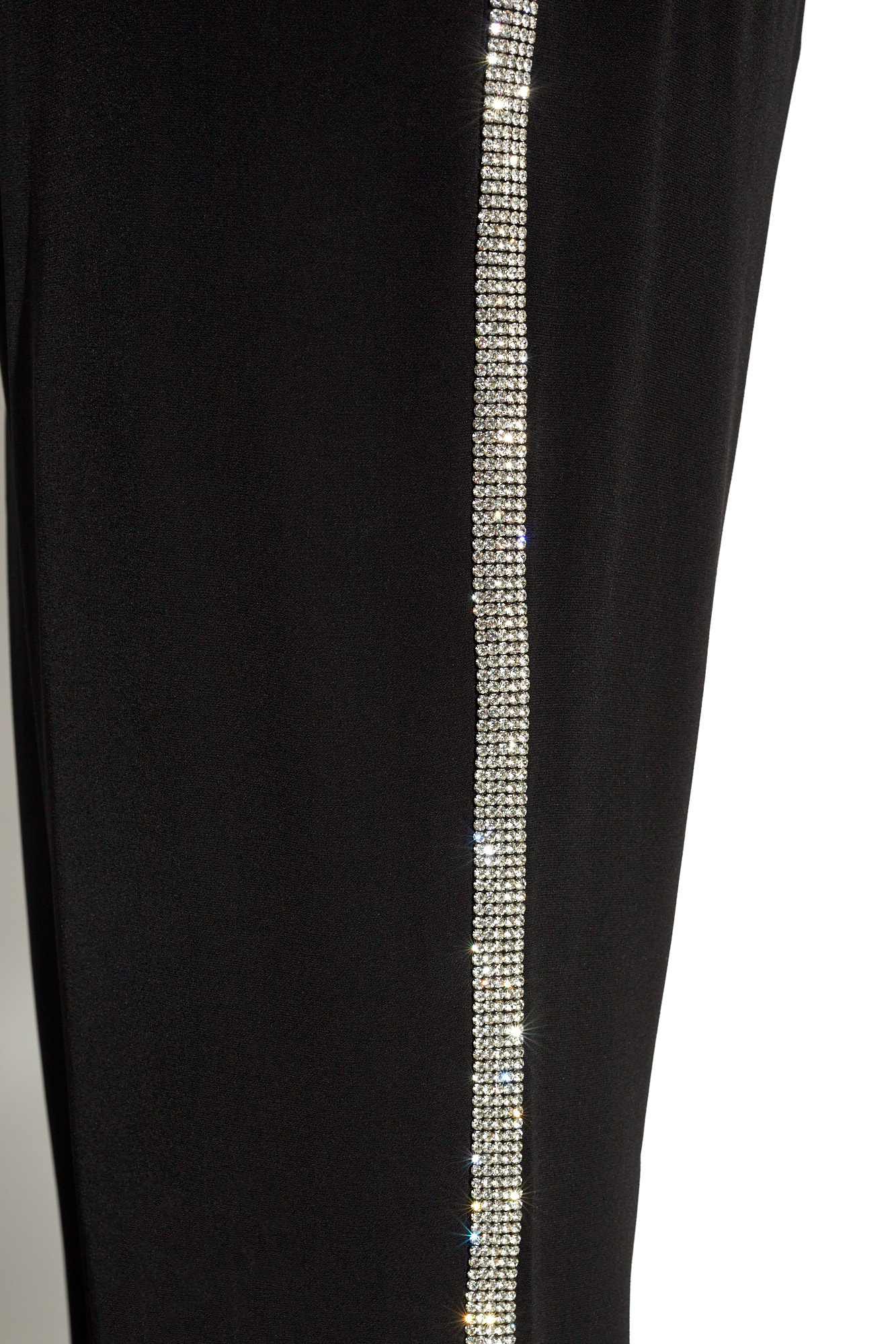 Sequin side clearance stripe trousers